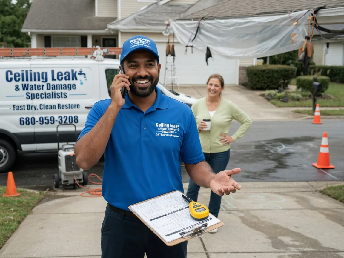 Ceiling Leak Cleanup Radiant, VA FAQs